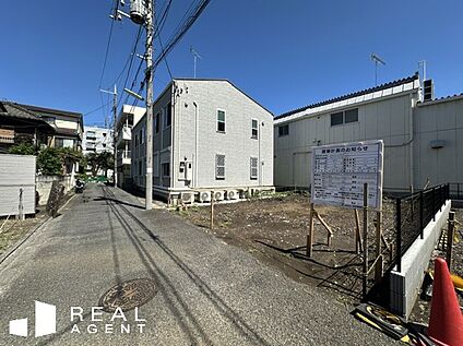 現地前面道路