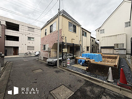 現地前面道路