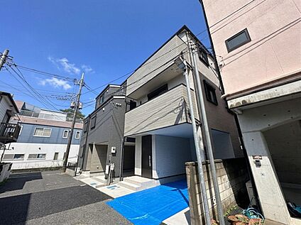 現地前面道路