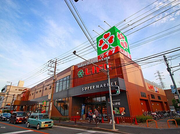 ライフ中原井田店(約610m)