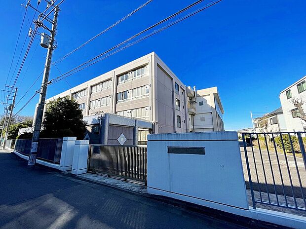 川崎市立平間中学校(約400m)
