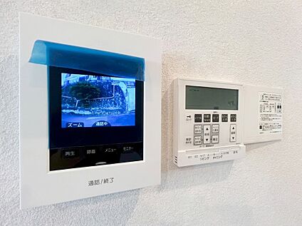 TVモニター付きインターホン+床暖房