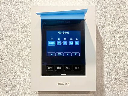 モニター付きインターホン