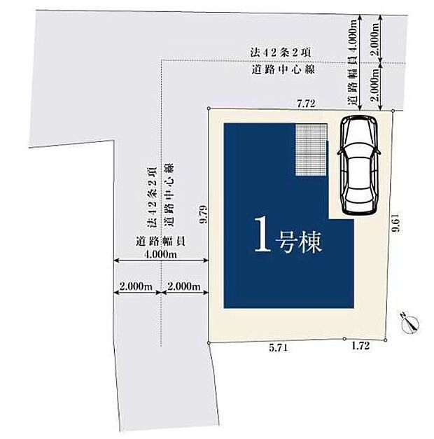 【-】人気の角地♪車1台駐車可!