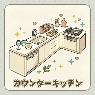 カウンターキッチン