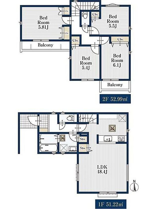 価格 : 3580万円    間取り: 4LDK    土地面積 : 117.85m2建物面積85.17m2