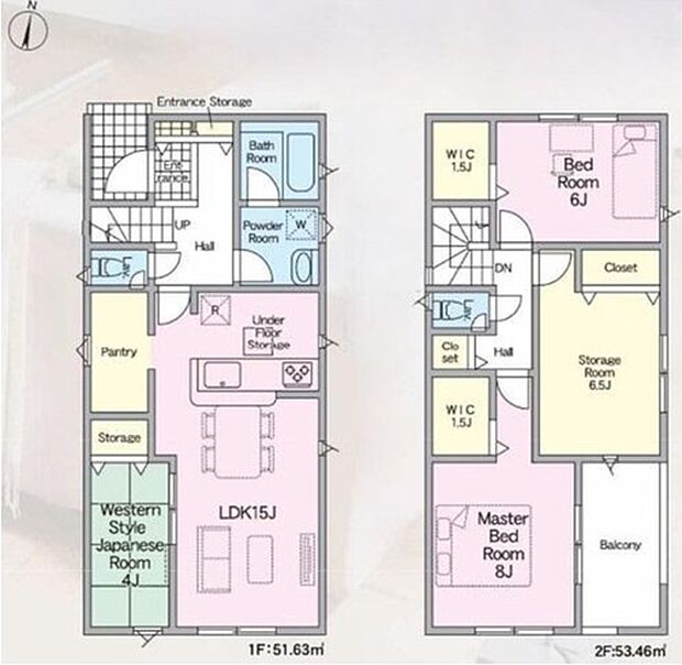 (1号棟)、価格3190万円、3LDK+S、土地面積123.84m2、建物面積105.09m2
