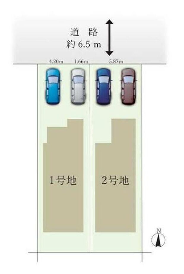 1号地 5,690万円
2号地 5,490万円