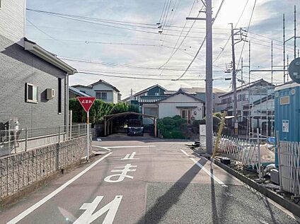 前面道路含む現地写真