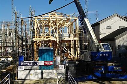 がっちりとした骨組で安心