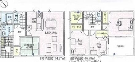 対面式キッチン仕様の約１８帖リビング♪
主寝室は約８．５帖ある広々プライベート空間♪
各所・各居室にも収納スペース完備♪
陽当り良好な南側ワイドルーフバルコニー♪ 