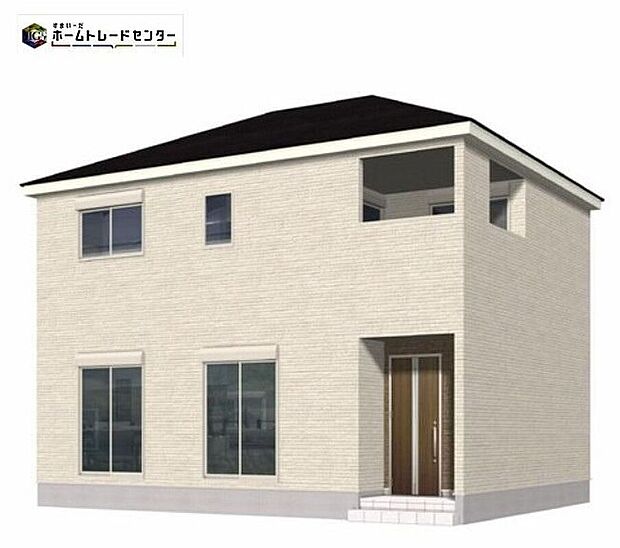 【完成予想図(外観)】(3号棟)JR東海道本線「大府」駅まで徒歩11分!コンビニ、ドラッグストアまで徒歩10分圏内!◆飯田グループホールディングス唯一の販売専門会社の社員が当物件をご案内させて頂きます。