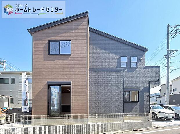 【現地外観写真】完成しました!本日内覧可能です♪ぜひ現地にて、実際の建物・街並み・日当たり等ご確認下さい♪お気軽にお問い合わせください☆