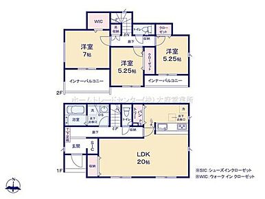 対面式キッチン仕様の約２０帖リビング♪
全居室南向きの明るい間取り♪
WICやSC、パントリーがあり、各居室にも収納スペース完備♪
バルコニーは広々２面ございます！ 