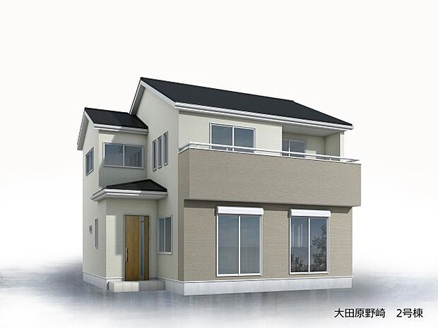 完成予想パースです(同社施工の完成物件・モデルハウスがご見学できます)