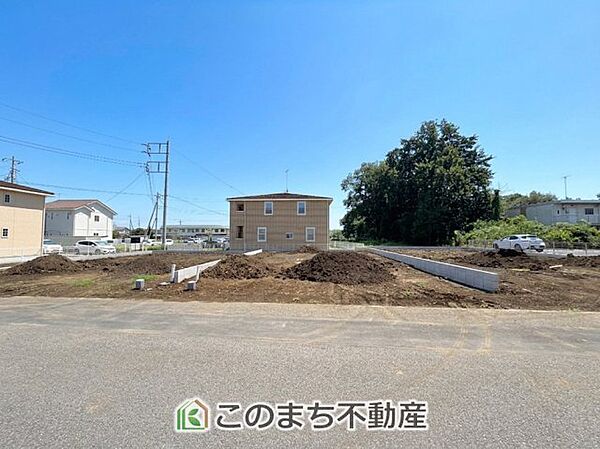 建築中現地写真（同社施工の完成物件・モデルハウスがご見学できます）