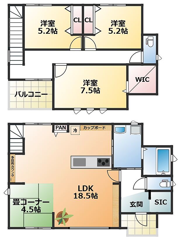 【3LDK】【土地+建物+外構】すべてコミ♪頭金なしでご購入可能♪ マイカーやショッピングローンも「おまとめローン」がご利用できます。 毎月の支出がぐっと抑えられ、子育てや貯金、日々のお買い物に余裕が持てます。