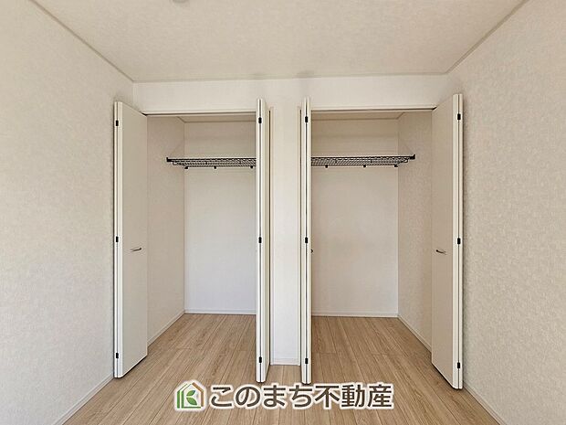 【収納】各居室に収納付で住みやすさにこだわっています♪