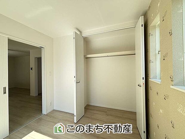 【収納】各居室に収納付で住みやすさにこだわっています♪