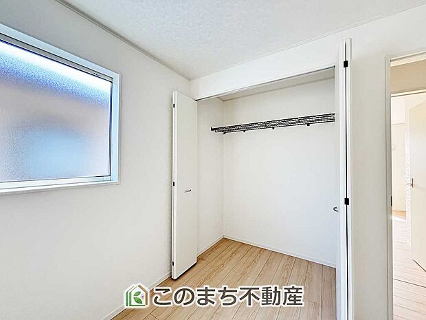 【収納】各居室に収納付で住みやすさにこだわっています♪