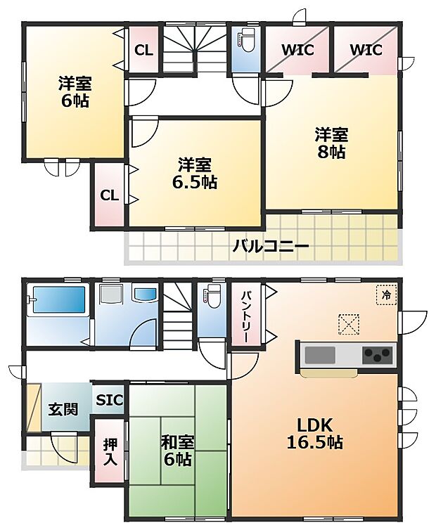 【4LDK】【土地+建物+外構】すべてコミ♪頭金なしでご購入可能♪ マイカーやショッピングローンも「おまとめローン」がご利用できます。 毎月の支出がぐっと抑えられ、子育てや貯金、日々のお買い物に余裕が持てます。