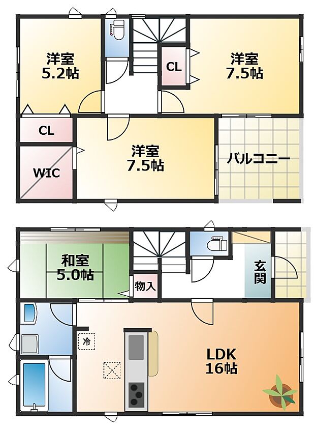 【4LDK】【土地+建物+外構】すべてコミ♪頭金なしでご購入可能♪ マイカーやショッピングローンも「おまとめローン」がご利用できます。 毎月の支出がぐっと抑えられ、子育てや貯金、日々のお買い物に余裕が持てます。