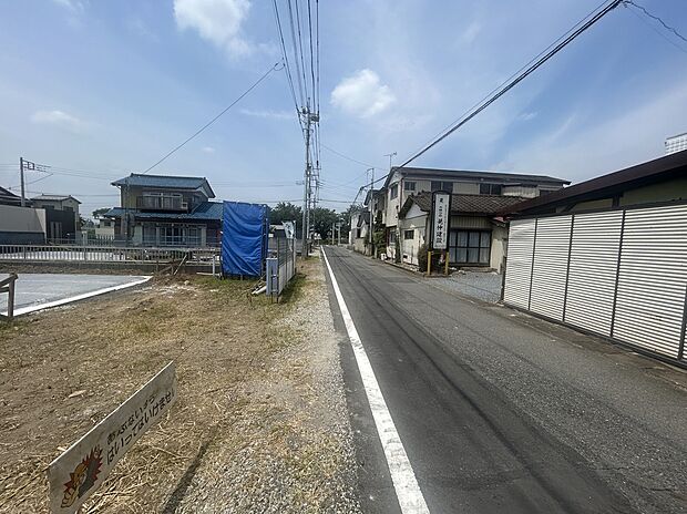 前面道路写真