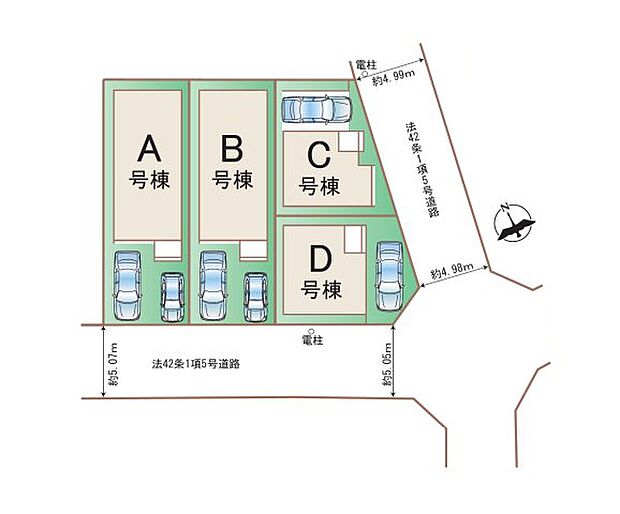 配置図（A号棟）