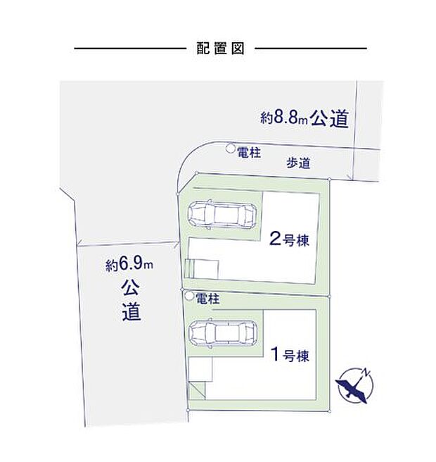 配置図（2号棟）