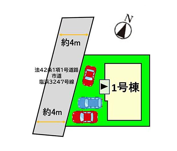配置図(1号棟)