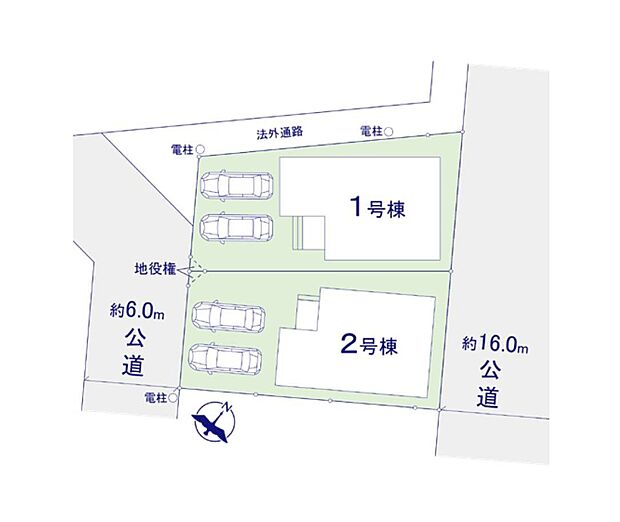 配置図(2号棟)
