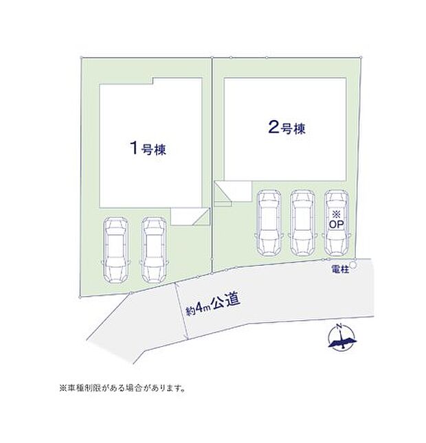 配置図(1号棟)