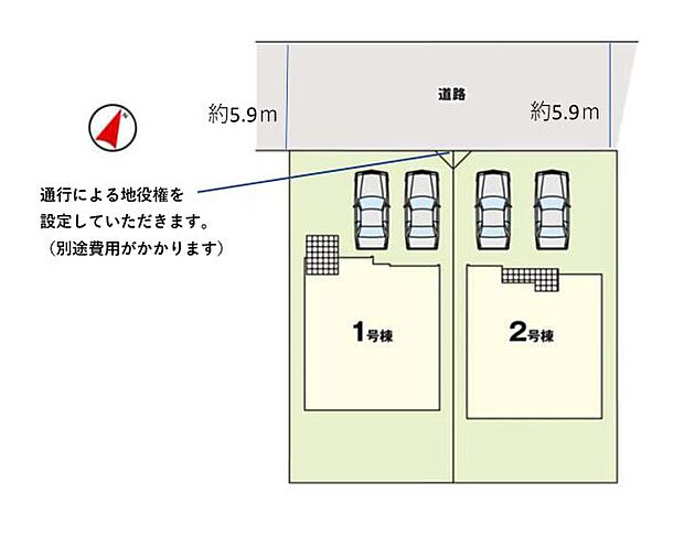 配置図（1号棟）