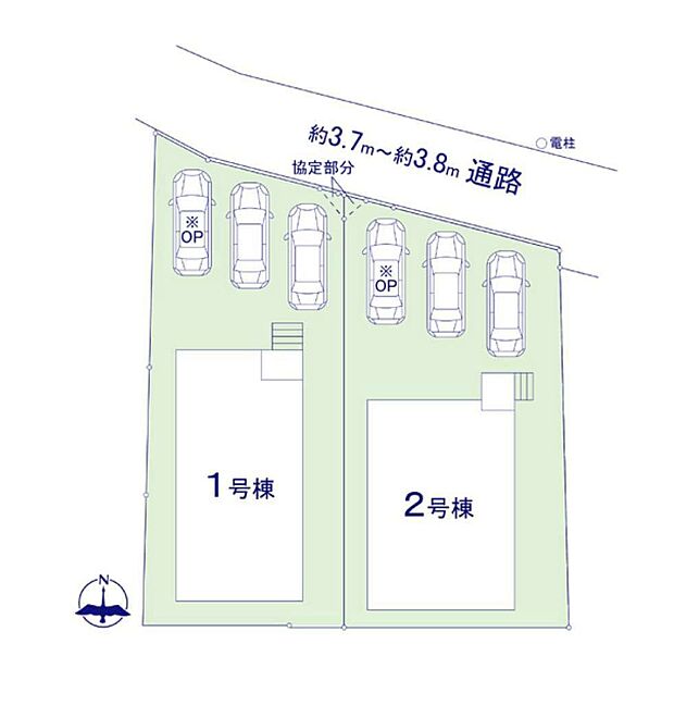 配置図（1号棟）