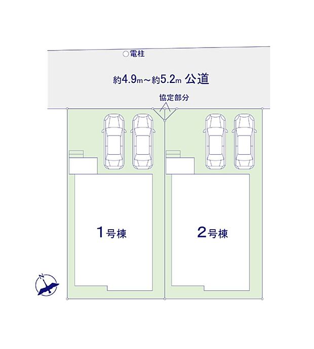 配置図(1号棟)