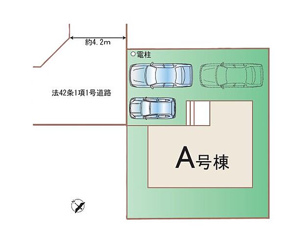 配置図（A号棟）