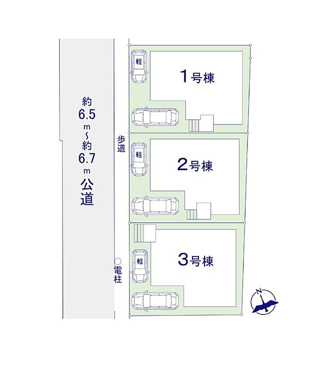 配置図(3号棟)
