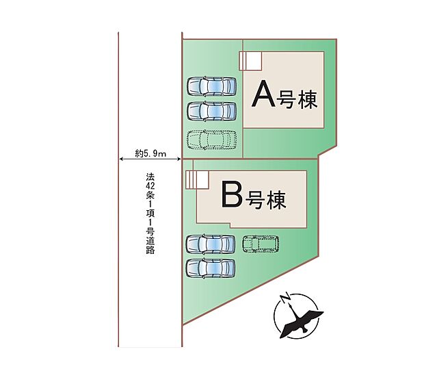 配置図(1号棟)