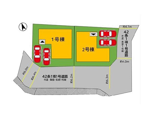 配置図(2号棟)