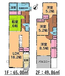 ぜひ一度見ていただきたい、「福岡市南区鶴田1丁目第1-2棟（6号棟）」です。暮らしに便利なマルショク鶴田(スーパー)がこちらから493mのところにあります。南向きの物件です。価格3,698万円のお住まいはこちらです。一戸建てを探すのであれば、当社スタッフがお手伝いいたします。福岡市南区の博多南線博多南周辺にある不動産のことならお任せ下さい。 