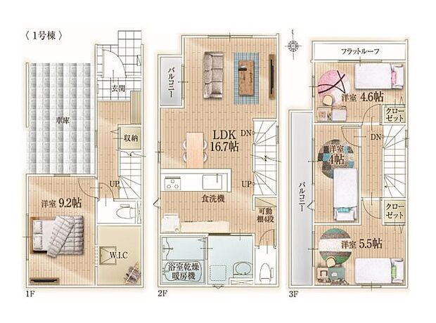 【4LDK】通学区域内の小学校は福岡市立愛宕小学校で徒歩18分です。物件の向きは南向きです。浴室乾燥機付きの物件なので、乾燥機で浴室を乾燥させることができるのでカビの繁殖を防ぐことに役立ちます。福岡市西区の筑肥線姪浜周辺でなら、きっと充実した暮らしが送れるでしょう。この機会にマイホームをお求めください。