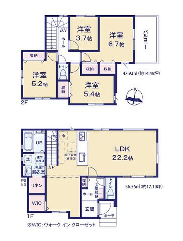 【4LDK】新生活を失敗せず、スタートさせたいならこちらの「福岡市早良区重留1丁目第5-4棟(2号棟)」はいかがでしょうか。室内環境まで左右する基礎は、強靭なベタ基礎となっております。ダブルロックキーがあれば、留守の時も安心です。お客様によって希望条件は異なります。当社ではお客様個人のご希望をお伺いし、それにマッチした不動産をご紹介致しております。まずはスタッフまでご希望をお申し付けください。