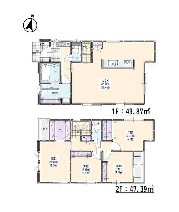 【4LDK】こだわりポイント満載の春日市一の谷1丁目第1-3棟(1号棟)。モニターから顔が見えるTVインターホン付きです。新生活を迎える際は、4LDKの物件はいかがでしょうか。こちらの新築戸建てで新たな生活のスタートをきりませんか。不動産を購入するなら、住環境は非常に重視するべき点です。春日市は住み良い環境が整っているので、不動産を購入するにはお勧めの地域ですよ。