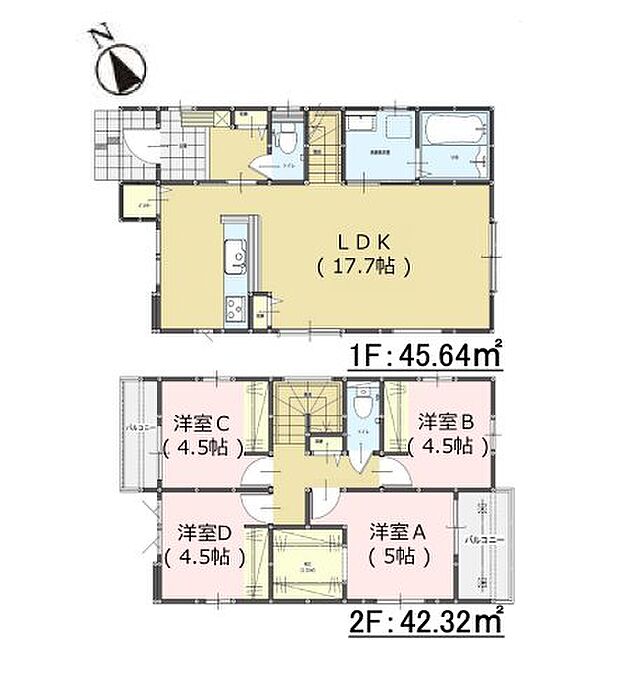 【4LDK】建物面積87.96平米なので、使い勝手がいいです。3,098万円と、魅力的な価格の物件で新生活を始めませんか。新築戸建てはみんなの夢です。ベタ基礎なので床下の湿気も気になりません。福岡市早良区の福岡市七隈線梅林近くで一戸建てをお探しなら、当社にご連絡ください。お客様からのお問い合わせをスタッフ一同お待ちしております。