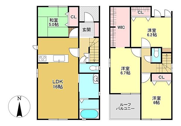 【4LDK】新築一戸建て全2棟、2,780万円~2,880万円で販売中!4LDKのゆとりある間取りに、オール電化を採用した快適な住まいです。耐震性にも配慮され、長期優良住宅にも認定。家族が安心して長く暮らせる、性能と快適性を兼ね備えた住まいです。ぜひ現地で実際の魅力をご体感ください。