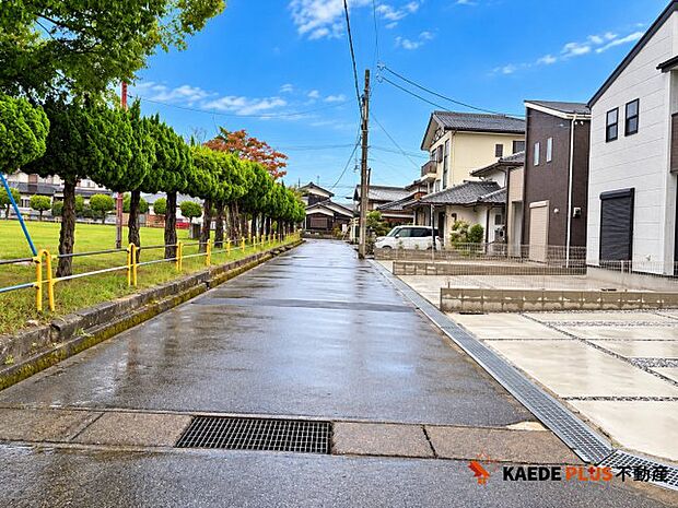 【外観】現地写真（前面道路）9/27　撮影　