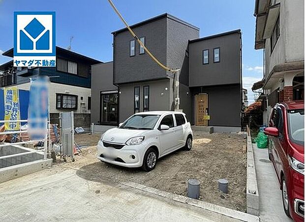【現地外観写真】完成しました！ご内覧受付中です。実際のお部屋をご見学いただけます。お気軽にお問い合わせください♪