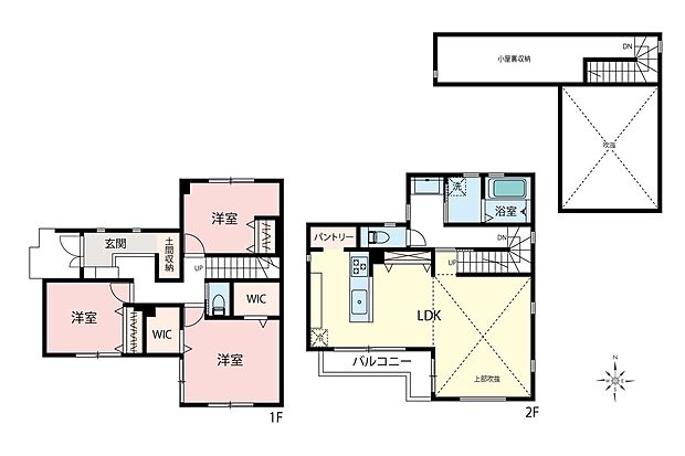間取図／4号棟