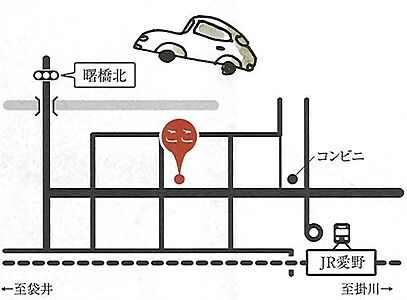 株式会社造居の周辺地図