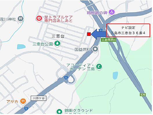 株式会社COCCO不動産の周辺地図